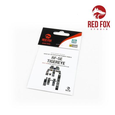 Red Fox Studio 1:48 RFSQS-48069 1/48 RF-5E Tigereye (for AFV Club kit)