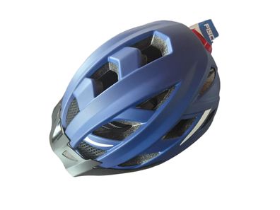 Fischer Fahrradhelm mit Rücklicht Urban Plus Boston S/M Kopfumfang 52-59cm Helm