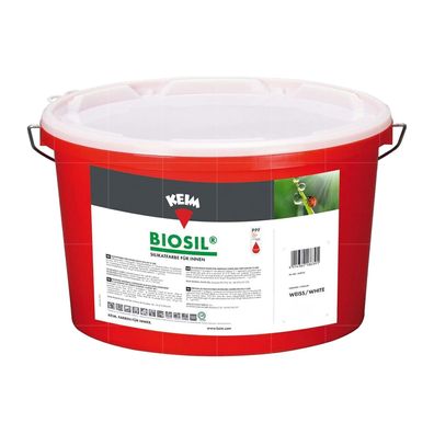 KEIM Biosil Silikatfarbe innen Wandfarbe Dispersionssilikatfarbe 12.5 Ltr weiss