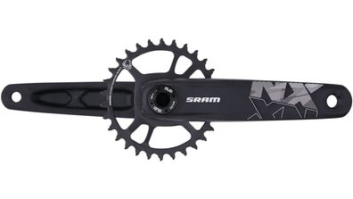 SRAM Kettenradgarnitur "NX Eagle" 1-fach, DUB, ohn 30 Zähne, Fatb