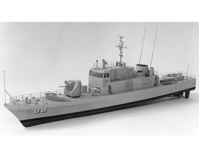 Dumas Boats USS Crocket Kanonenboot Asheville-Klasse Bausatz Krick ds1218