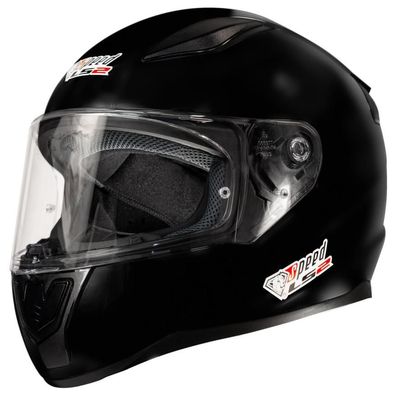 Helm Speed LS2 schwarz matt, Integralhelm, Motorradhelm, ECE 22.06