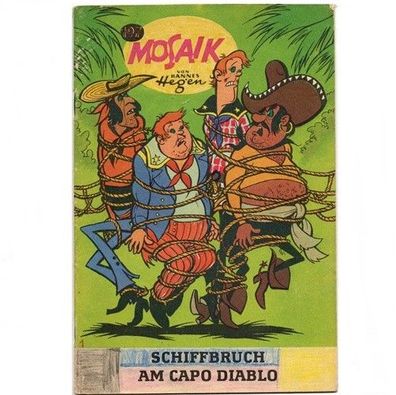 Mosaik Heft Nr. 197 von 1973 Schieffbruch am Capo Diablo Hannes Hegen Digedags