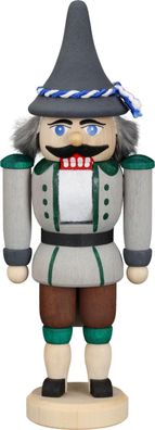 Nußknacker Bayer bunt HxBxT = 15x6x4cm NEU Weihnachten Seiffen Nutcracker Nüsse