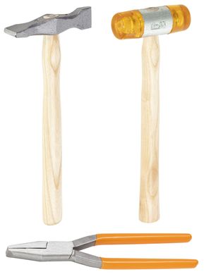 Dachkrone Set 4 – PICARD Kreuzschweifhammer Nr. 175, Flachzange Nr. 192 & Plastikh