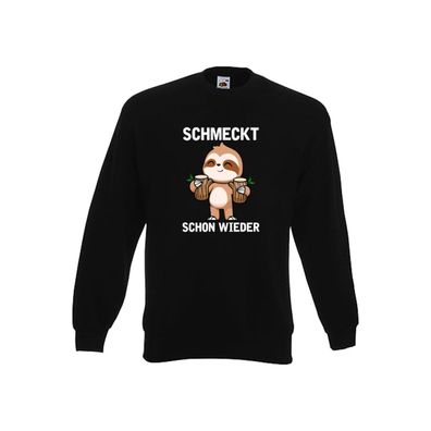 Schmeckt schon wieder | Frankfurt | Hessen Sweatshirt Schwarz
