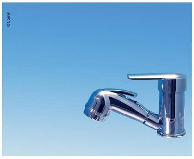 Comet Einhebelmischer PARMA mit Dusche Shorty ausziehbar