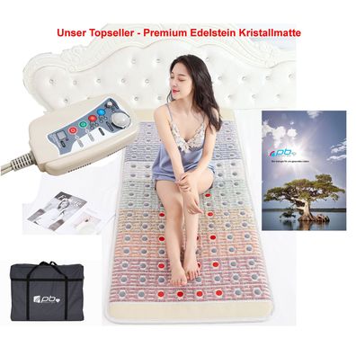 Kristallmatte Premium Edelsteinmatte pb Energy Mat Photon PEMF Magnet Infrarot