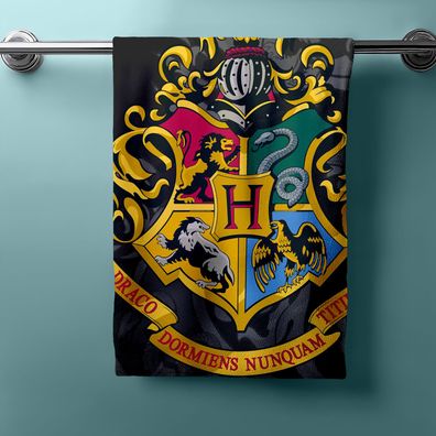 Harry Potter Hogwarts Duschtuch Strandtuch Badetuch 70 x 140 cm