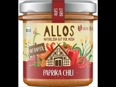 Allos aufs Brot Paprika Chili 140g