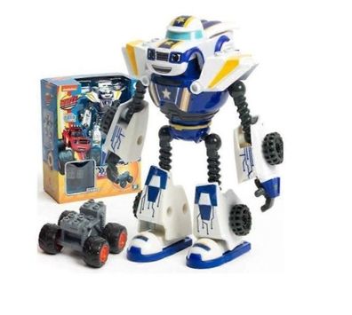 Anime-Charakter Blaze Monster Machines Plastik/Legierung Transformer Auto Modell