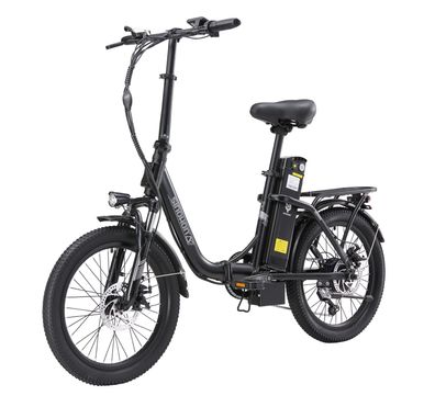Faltbares E-Bike 20 Zoll, 250W Motor, 120 km Reichweite City Bike, 120 kg Zuladung