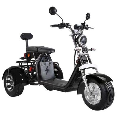 EEC E-Dreirad Motorrad Elektro-Dreirad 2000W 60V40Ah mit Gepäckträger und Langsitz