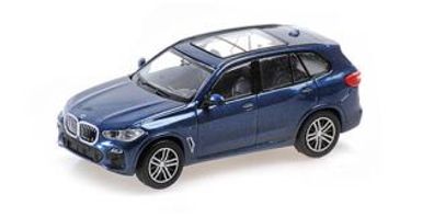 BMW Miniatur X5 G05 blau met. 1:87
