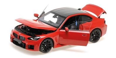 BMW Miniatur M2 Coupe G87 1:18 rot