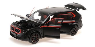 BMW Miniatur XM G09 matt black 1:18