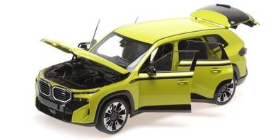 BMW Miniatur XM G09 yellow 1:18