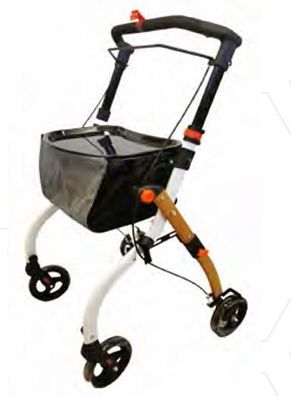Indoor Rollator Halbholz- Vollholz Optik AT 51040 - AT 51040 W Antar