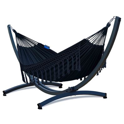 Potenza Hängematte 220X160 mit Prime Aluminium Gestell für 2 Personen