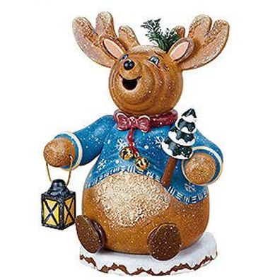 Hubrig Räuchermann Wichtel Rentier Rudolph