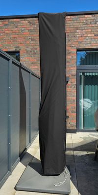 Premium Schutzhülle inkl. Stab und Reißverschluss für Ampelschirm 300 x 400 cm