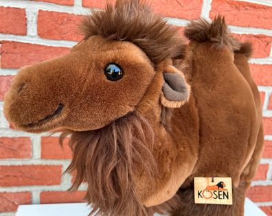 Kösen 3000 Trampeltier Gobi stehend Braun Plüschtier Stofftier 52cm NEU!