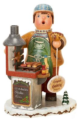 Hubrig Winterkinder Rauchmann Grillmeister - 20 cm