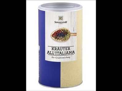 Sonnentor 6x Kräuter all'Italiana geschnitten, Gastrodose groß 200g