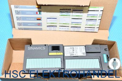 Siemens 6SL3244-0BB13-1PA1 Sinamics Cu240E-2 DP-F Control Unit