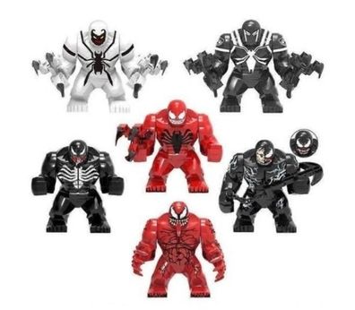 6-teiliges Venom Legends Series Actionfiguren-Bausteinset Spielzeug