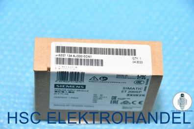Siemens 6ES7134-6JD00-0DA1 Simatic ET 200SP Analog Input M