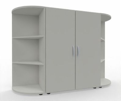 Sideboard SB2 Mega 3 Ordnerhöhen 160 cm breit Aktenschrank Büroschrank 3-teilig
