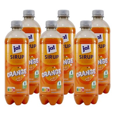 ja! Orange Getränkesirup (18 x 0,5L)