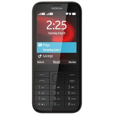 Nokia 225 Dual Sim Black - Bastlerware / Ersatzteillager vom DE Händler