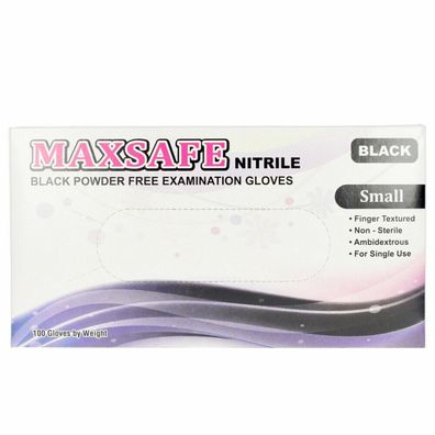 Maxsafe Nitril Einweghandschuhe Größe S - 100 Stück