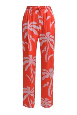 Smith & Soul Viskose Hose mit Print in Chilli