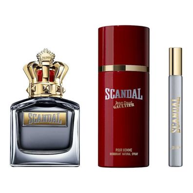 Gaultier, Scandal Him Edt Vapo 100 Ml + Deo 150 Ml + Mini Vapo 10 Ml