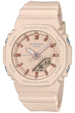 Casio G-Shock Classic Ana-Digi Damenuhr Crème GMA-P2100M-4AER