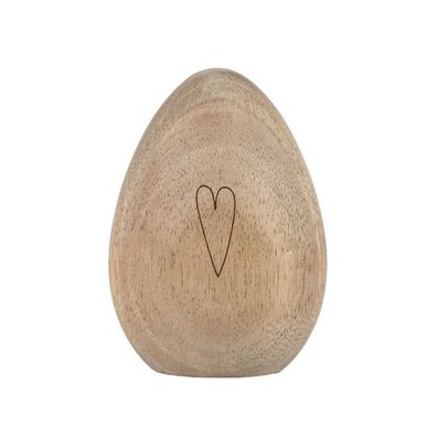 Ostern Holzei "Herz" Dekoration Ei - Räder Design