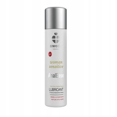 Swede Frauen Sensitiv Analease Intimgel, Sanftes Gleitmittel fuer Analsex, 60ml