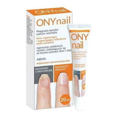 ONYnail Intensiv Regenerierende Nagelcreme, 20 ml - Leistungsstarke Pflege fuer d