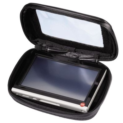 Hama Navi-Tasche 5" Hard-Case Bike Motorrad Universal für Falk TomTom Garmin GPS
