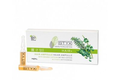 Styx Naturkosmetik -  Aroma Derm -   Kräutergarten Haar-Ampullen mit BIO-Coffein  