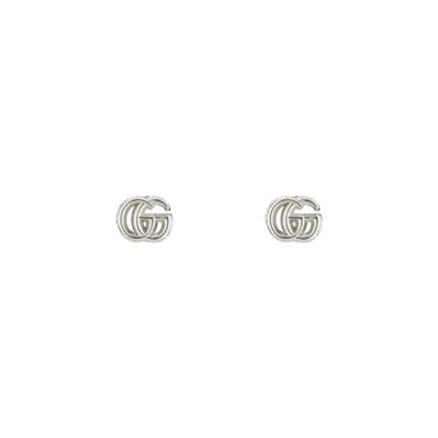 Gucci - YBD770758001 - GG Marmont Ohrringe in Sterlingsilber mit Double G