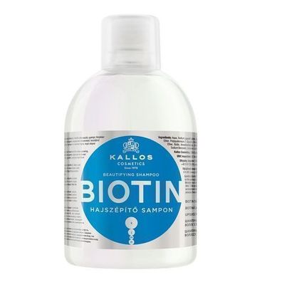 Kallos KJMN Biotin Verschoenerndes Haarshampoo mit Biotin, 1000 ml