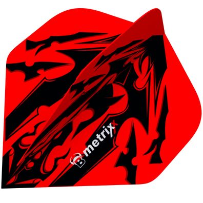 BULL'S Metrixx Flights Magma / 12 Satz / A-Standard