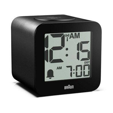 Braun - BC25BP-DCF - Wecker - Funk - Digital - schwarz