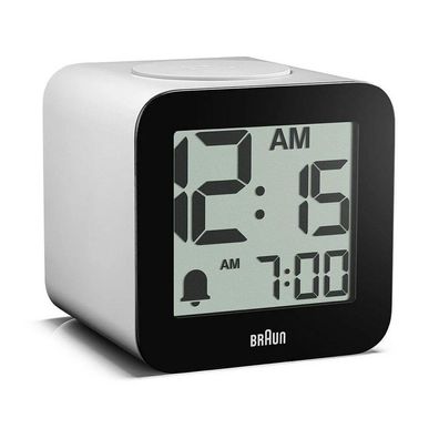 Braun - BC25WP - Wecker - Quarz - Digital - weiß