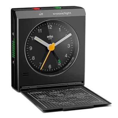 Braun - BC05B - Wecker - Quarz - Analog - schwarz
