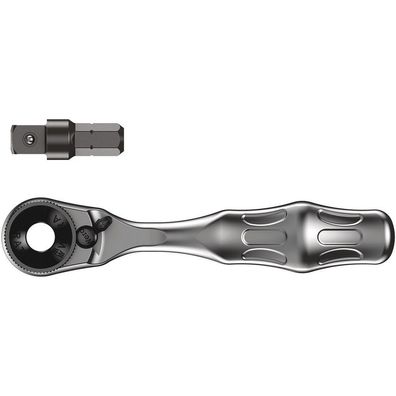 Wera 8001 A Zyklop Mini 1 Bit-Ratsche ¼" SB mit ¼"-Antrieb 2-teilig 05073230001